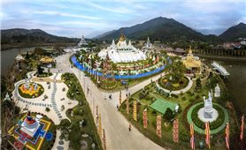 Đại Bảo tháp Tây Thiên tổ chức pháp hội cầu an đón năm mới 2026