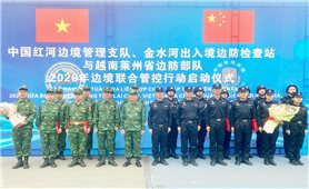 Lai Châu: Khởi động Tuần tra liên hợp chấp pháp trên biên giới năm 2026