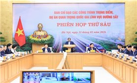 Thủ tướng: Triển khai các dự án đường sắt với mệnh lệnh hành động và trách nhiệm cao nhất