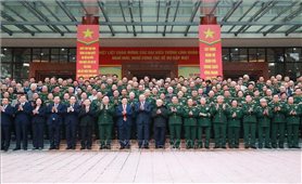 Tổng Bí thư Tô Lâm gặp mặt đại biểu tướng lĩnh quân đội nghỉ hưu, nghỉ công tác