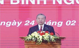 Tổng Bí thư Tô Lâm: TTXVN vươn lên ở tầm cao mới, xứng đáng là mạch máu thông tin tin cậy của đất nước