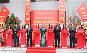 Ninh Bình: Khai mạc Triển lãm chuyên đề mừng Đảng, mừng Xuân Bính Ngọ 2026