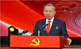 Phát biểu của Tổng Bí thư Tô Lâm tại Lễ tuyên dương Bí thư chi bộ xuất sắc và trao giải Búa liềm Vàng