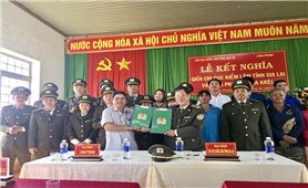 Gia Lai: Kết nghĩa, hỗ trợ phát triển làng đồng bào DTTS