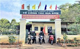 “Tiếng loa Biên phòng” tuyên truyền bầu cử nơi biên giới Gia Lai