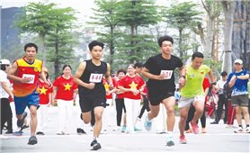 Hàng nghìn người tham gia Ngày chạy Olympic 2026 Vì sức khỏe toàn dân - Vì an ninh Tổ quốc