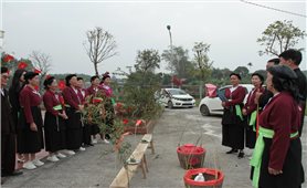 Đám cưới người Sán Dìu- một cách trao truyền nét đẹp văn hóa truyền thống