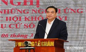 Vụ trưởng Bộ Dân tộc và Tôn giáo trình bày chương trình hành động trước cử tri Hải Phòng