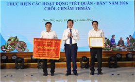 Hơn 8 tỷ đồng đã được huy động nhằm chăm lo Nhân dân trong dịp Tết Quân - Dân mừng Chôl Chnăm Thmây 2026