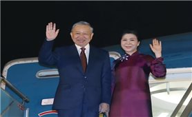 Tổng Bí thư, Chủ tịch nước Tô Lâm và phu nhân lên đường thăm cấp Nhà nước đến Trung Quốc