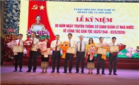 Nghệ An: Tiếp tục thực hiện hiệu quả công tác dân tộc, chính sách dân tộc