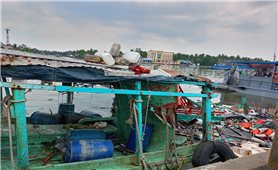 An Giang: Tàu cá cháy lớn khiến 7 người bị thương, thiệt hại khoảng 1,5 tỷ đồng