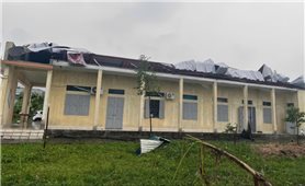 Dông lốc, mưa đá tàn phá miền Bắc khiến 12 người bị thương, hơn 2.000 nhà tốc mái