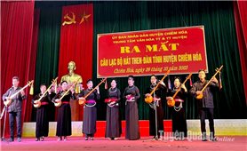 Tuyên Quang: Ra mắt Câu lạc bộ hát Then - đàn Tính Chiêm Hóa