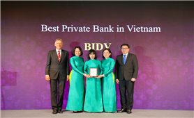 BIDV nhận nhiều giải thưởng do Tạp chí The Asian Banker trao giải