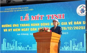 An Giang đồng loạt hành động vì dân số và phát triển bền vững
