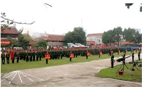 Phú Thọ phát huy sức mạnh toàn dân xây dựng khu vực phòng thủ vững chắc, toàn diện