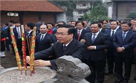 Chủ tịch nước Võ Văn Thưởng dâng hương tưởng niệm Thục Phán An Dương Vương