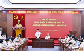 Phát huy mạnh mẽ hơn vai trò của Mặt trận Tổ quốc Việt Nam trong giám sát và phản biện xã hội