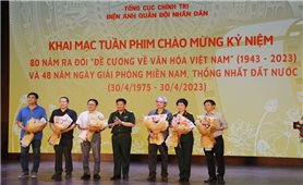 Khai mạc Tuần phim kỷ niệm Ngày Giải phóng miền Nam 30/4 và 80 năm ra đời Đề cương về văn hóa Việt Nam