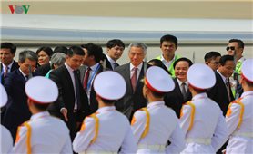 Thủ tướng Singapore Lý Hiển Long đến Đà Nẵng