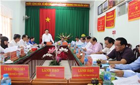 Thứ trưởng, Phó Chủ nhiệm Ủy ban Dân tộc Lê Sơn Hải làm việc tại Tây Nam bộ