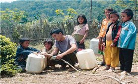 Khoảng 80% người dân nông thôn được sử dụng nước hợp vệ sinh