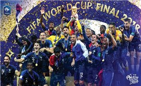 World Cup 2018 bế mạc: Đội tuyển Pháp giành ngôi vô địch