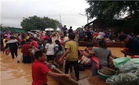 Sẵn sàng hỗ trợ nhân dân Lào anh em khắc phục hậu quả vỡ đập thủy điện