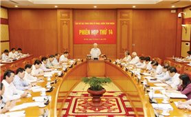 Tổng Bí thư Nguyễn Phú Trọng chủ trì phiên họp thứ 14 Ban Chỉ đạo Trung ương về phòng, chống tham nhũng