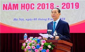 Chủ tịch nước dự khai giảng tại Trường THPT Chu Văn An