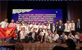 100% học sinh Việt Nam dự kỳ thi IMSO 2018 đều đạt huy chương