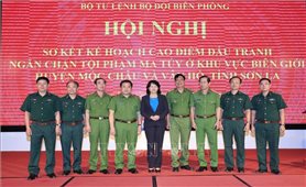 Quyền Chủ tịch nước dự Hội nghị sơ kết cao điểm chống ma túy tại Sơn La