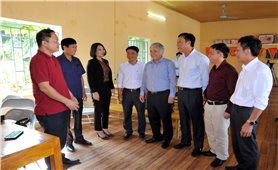 Bộ trưởng, Chủ nhiệm Ủy ban Dân tộc Đỗ Văn Chiến tiếp xúc cử tri tại tỉnh Tuyên Quang