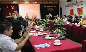 Học viện Dân tộc: Tọa đàm chào mừng ngày Nhà giáo Việt Nam