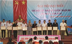 Thạch An (Cao Bằng): Đại hội Đại biểu các dân tộc thiểu số lần thứ III năm 2019