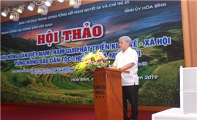 Hội thảo “Hội Nông dân Việt Nam tham gia phát triển KT- XH vùng đồng bào DTTS và miền núi”