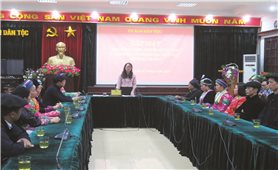Ủy ban Dân tộc: Gặp mặt Đoàn đại biểu Người có uy tín huyện Mèo Vạc