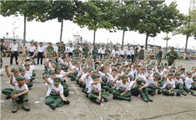 Học kỳ quân đội thêm sân chơi cho học sinh dịp hè