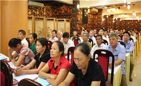 Ban Dân tộc thành phố Hà Nội tổ chức Hội nghị tập huấn, bồi dưỡng cho Người có uy tín