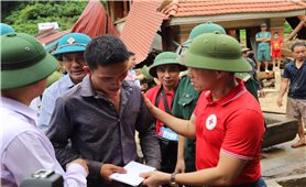 Trung ương Hội Chữ thập đỏ Việt Nam: Cứu trợ đồng bào bị thiệt hại do bão số 3