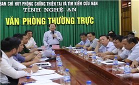 Nghệ An: Triển khai biện pháp ứng phó bão số 4