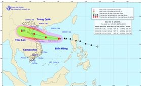 Công điện triển khai ứng phó bão số 4