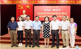 UBDT: Gặp mặt Đoàn cán bộ người DTTS xã Nghĩa Phương, huyện Lục Nam, tỉnh Bắc Giang