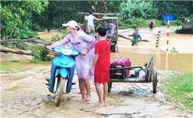 Hương Khê (Hà Tĩnh): Mưa lớn gây ngập lụt nhiều xã ở khu vực miền núi