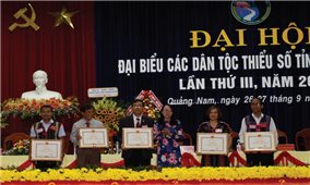 Đại hội đại biểu các Dân tộc thiểu số tỉnh Quảng Nam lần thứ III năm 2019: Phát huy truyền thống, hội nhập và phát triển bền vững