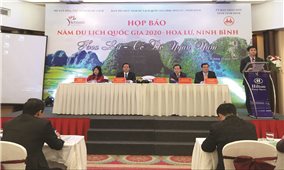 Họp báo giới thiệu Năm Du lịch quốc gia 2020 - Hoa Lư, Ninh Bình