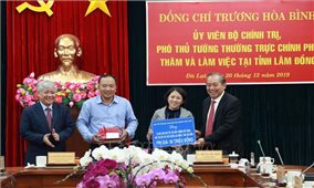 Phó Thủ tướng Thường trực Chính phủ làm việc tại Lâm Đồng