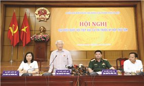Tổng Bí thư, Chủ tịch nước Nguyễn Phú Trọng tiếp xúc cử tri TP. Hà Nội