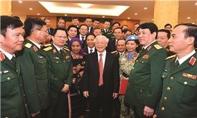 Tổng Bí thư, Chủ tịch nước Nguyễn Phú Trọng: Gặp mặt đại biểu điển hình tiên tiến toàn quốc